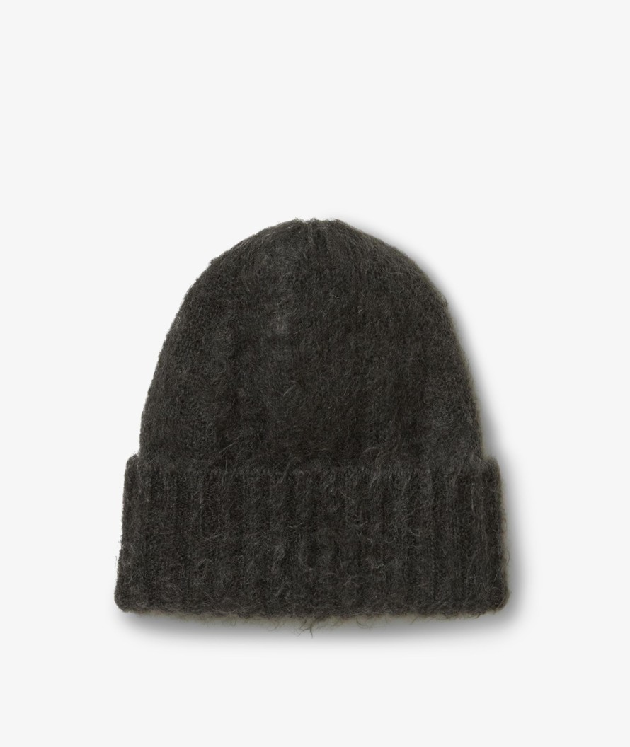 Accessories Auralee | Børstet Super Kid Mohair Beanie