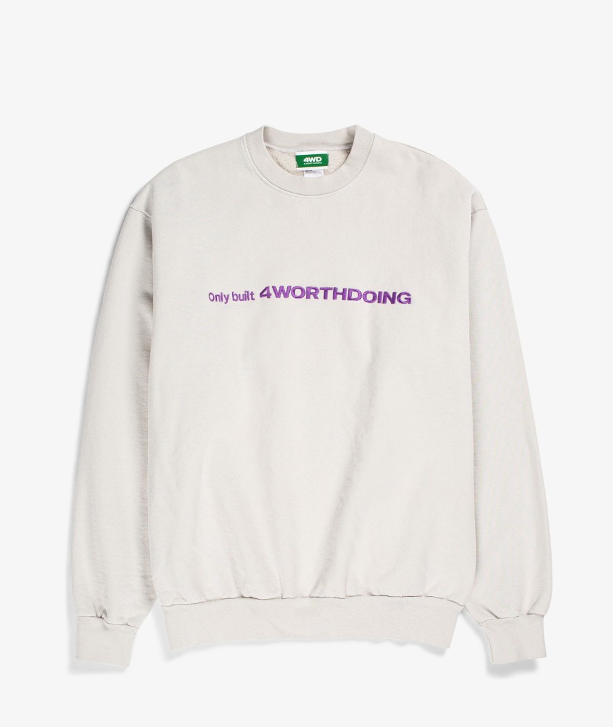 Clothing 4WORTHDOING | Kun indbygget crewneck-sved