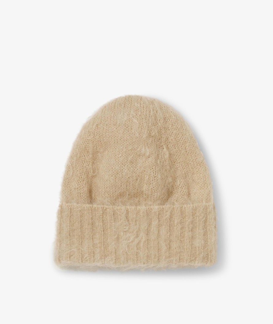 Accessories Auralee | Børstet Super Kid Mohair Beanie