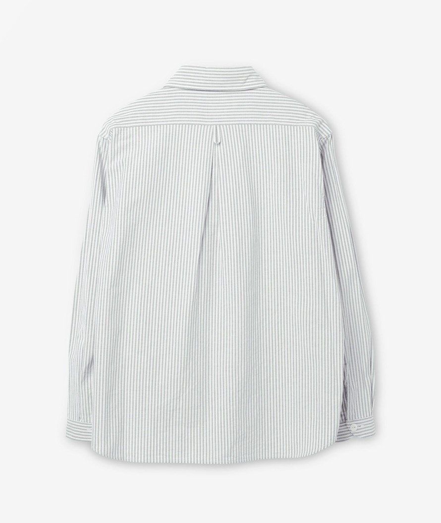 Clothing Danton | Oxford plaidskjorte med rund krave