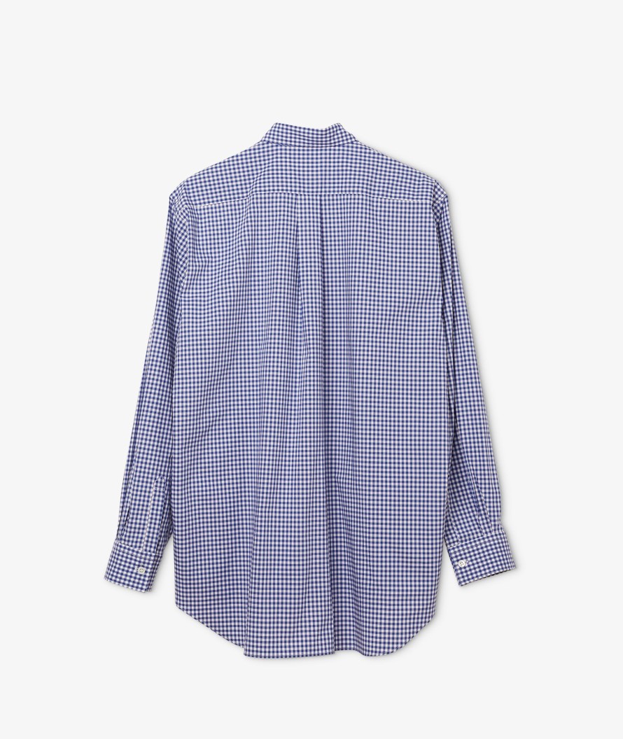 Clothing COMME des GARÇONS SHIRT | Klassisk ternet skjorte til mænd