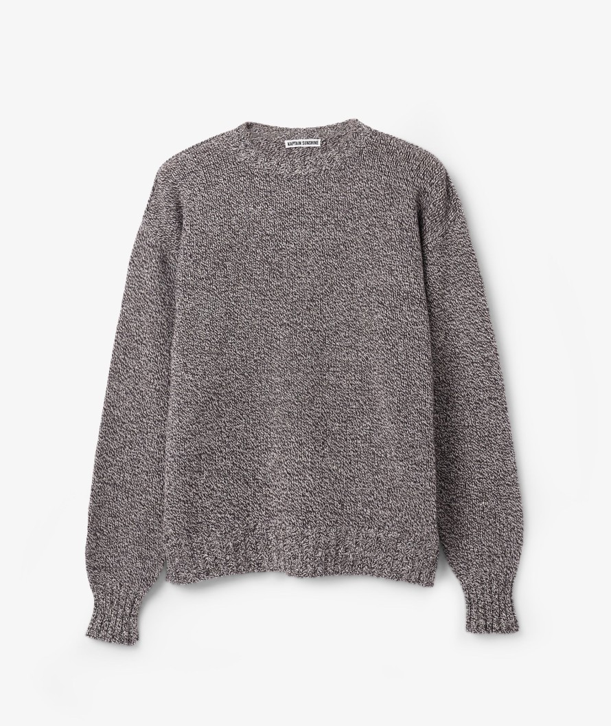 Clothing Kaptain Sunshine | Scottish Lambs Wool Crewneck Pullover